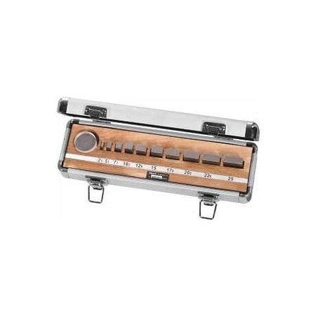 Holex Gage block Set, Steel, Tolerance Class 1, 10 Pc 480452 10